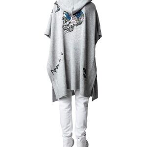 Zadig & Voltaire 100% cashmere Inna long cardigan size M/L